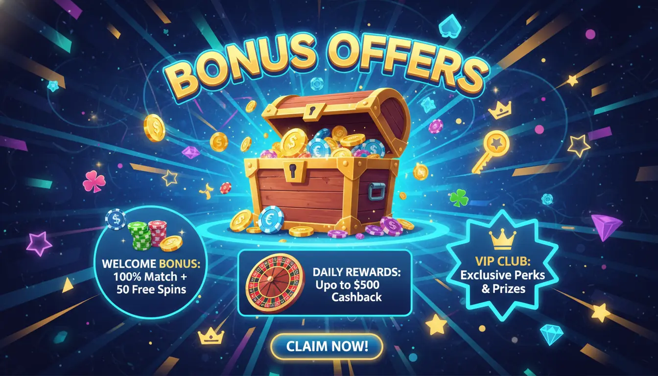 Bonus offers Kingmaker casino
